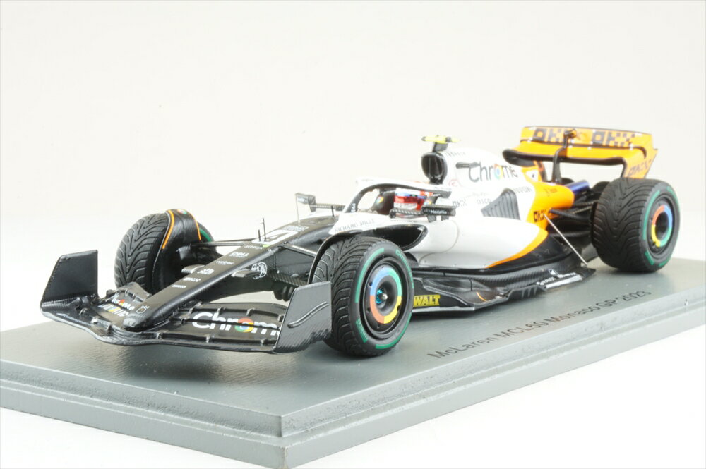 スパーク 1/43 マクラーレン MCL60 No.4 マクラーレンF1チーム 2023 F1 モナコGP 9位 L.ノリス 完成品ミニカー S8583