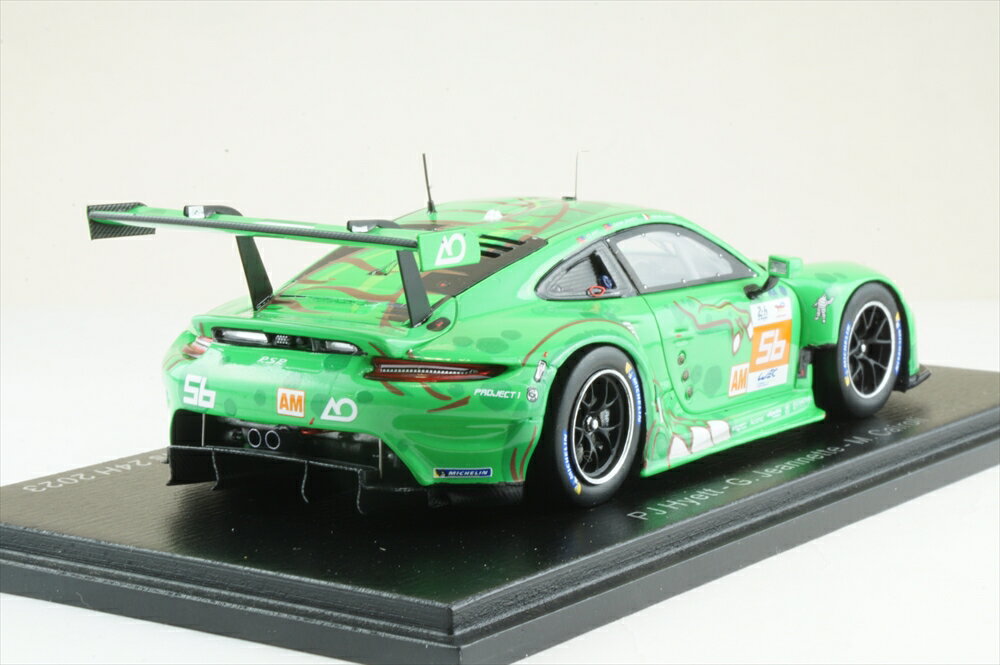 スパーク 1/43 ポルシェ 991 RSR-19 No.56 2023 ル・マン24時間 P.J.ハイエット/G.Jeannette/M.Cairoli 完成品ミニカー S8762 2