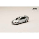 ホビージャパン 1/64 ミツビシ ランサーGSRエボリューション5 CP9A 1998 マッドフラップ付き サテライトシルバー 完成品ミニカー HJ642032AS