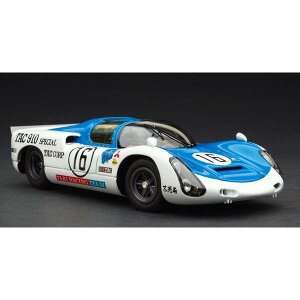 エグゾト 1/18 ポルシェ 910 No.16 1969 日本GP 風戸裕/長谷川弘 完成品ミニカー MTB00064C