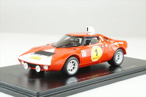 スパーク 1/43 ランチア ストラトス HF No.1 1972 ラリー コスタ・デル・ソル S.ムナーリ/M.Mannucci 完成品ミニカー S9071