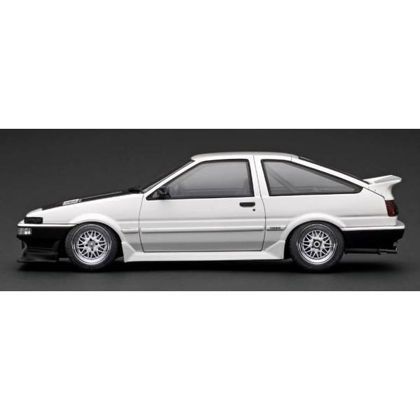 イグニッションモデル 1/18 トヨタ スプリンタートレノ AE86 3Door TK-Street Early Ver ホワイト 完成品ミニカー IG3488