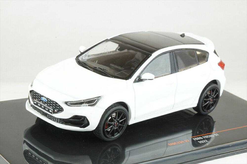 乐天商城 - イクソ 1/43 フォード フォーカス ST 2022 メタリックホワイト 完成品ミニカー MOC334