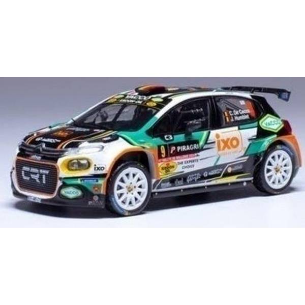 乐天商城 - イクソ 1/43 シトロエン C3 ラリー2 EVO No.9 2024 ワロンラリー C.ディ・チェコ/J.アンブレ 完成品ミニカー RAM942