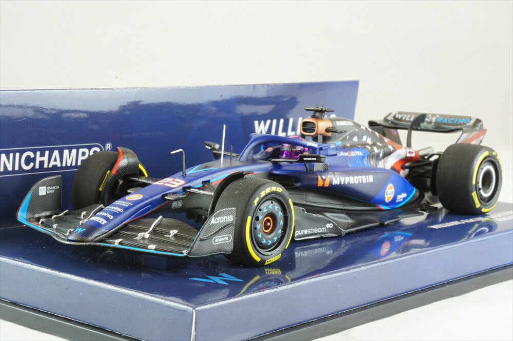 樂天商城 - ミニチャンプス 1/43 ウィリアムズ FW45 No.23 2023 F1 オースティンGP A.アルボン 完成品ミニカー 417231923