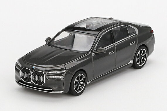 MINI GT 1/64 BMW i7 xDrive60 ドラビットグレー 左ハンドル仕様 完成品ミニカー MGT00818-L