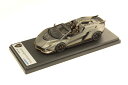 ルックスマート 1/43 ランボルギーニ アウテンティカ ロードスター グリジオ チタンズ メタリックグレー 完成品ミニカー LS548A