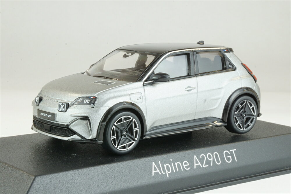 乐天商城 - ノレブ 1/43 アルピーヌ A290 GT 2025 マットトルネードグレー/ブラック 完成品ミニカー 519202