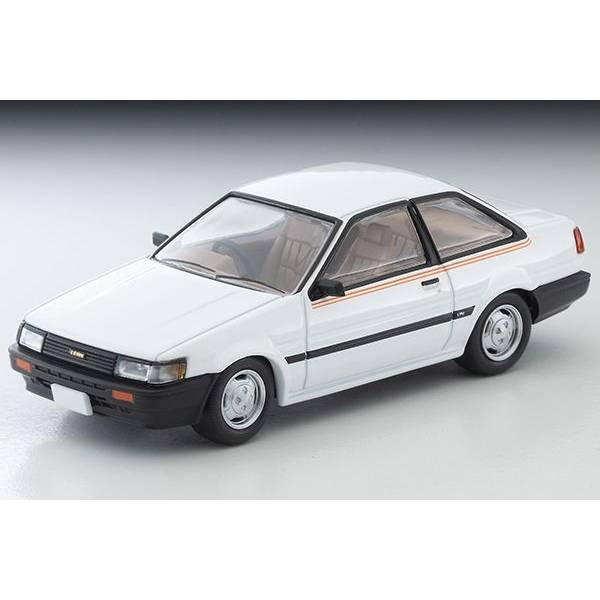 樂天商城 - トミカリミテッド ヴィンテージネオ 1/64 トヨタ カローラレビン 2ドア ライム 1983 ホワイト 完成品ミニカー LV-N284e