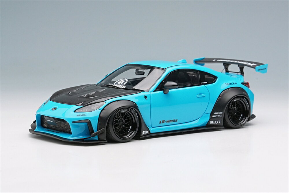 乐天商城 - アイドロン 1/43 トヨタ GR86 LB Nation パールライトブルー 完成品ミニカー LB022C