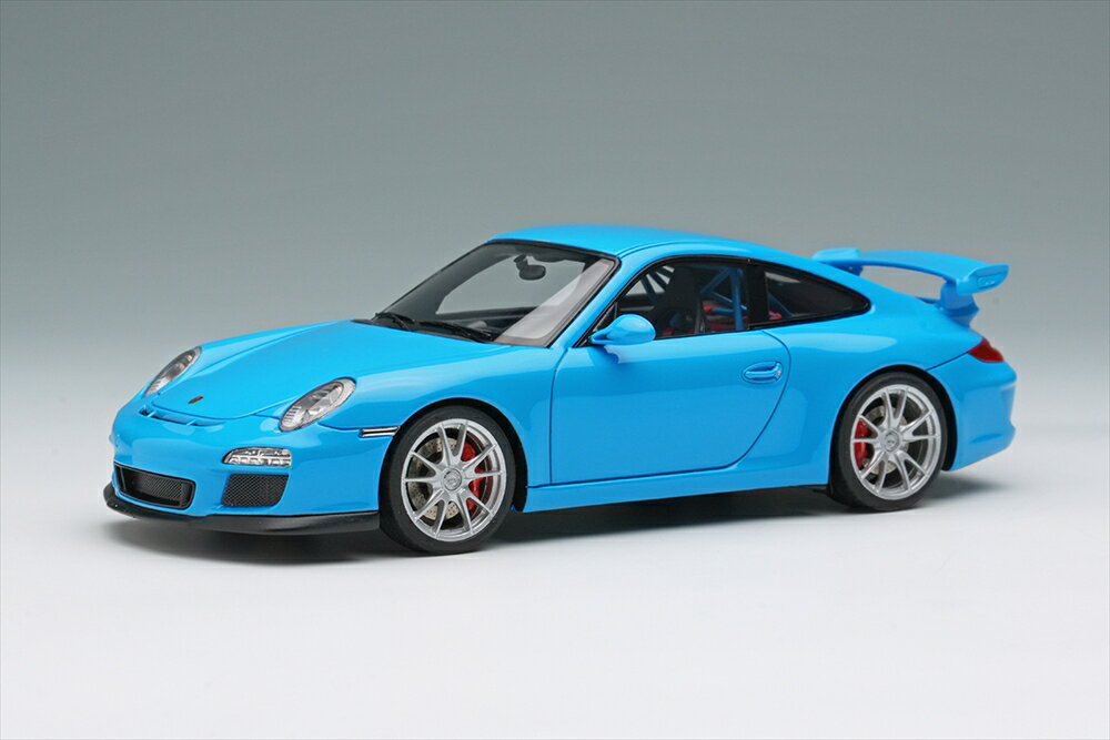 乐天商城 - アイドロン 1/43 ポルシェ 911 997.2 GT3 クラブスポーツ 2010 リビエラブルー 完成品ミニカー EM721A