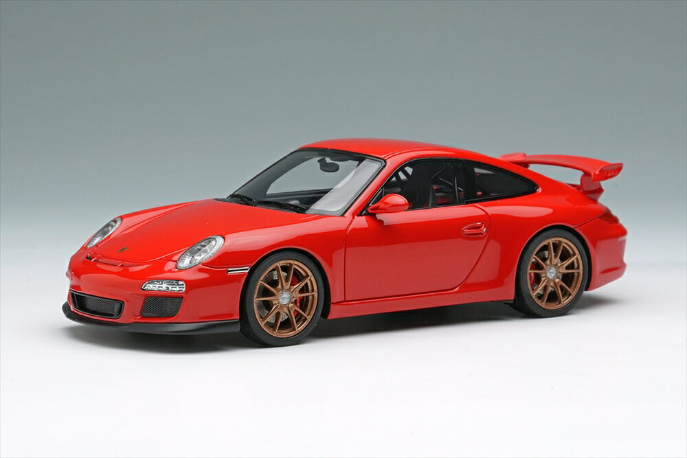 乐天商城 - アイドロン 1/43 ポルシェ 911 997.2 GT3 クラブスポーツ 2010 ガーズレッド 完成品ミニカー EM721C