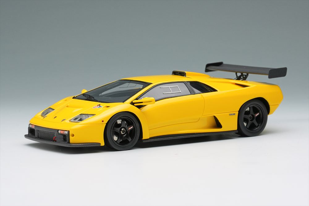 乐天商城 - アイドロン 1/43 ランボルギーニ ディアブロ GTR 1999 イエロー 完成品ミニカー EM786A