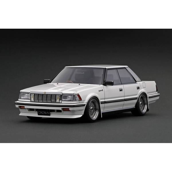 乐天商城 - イグニッションモデル 1/18 トヨタ クラウン 2.8 ロイヤルサルーンG 120 ホワイト 完成品ミニカー IG3823