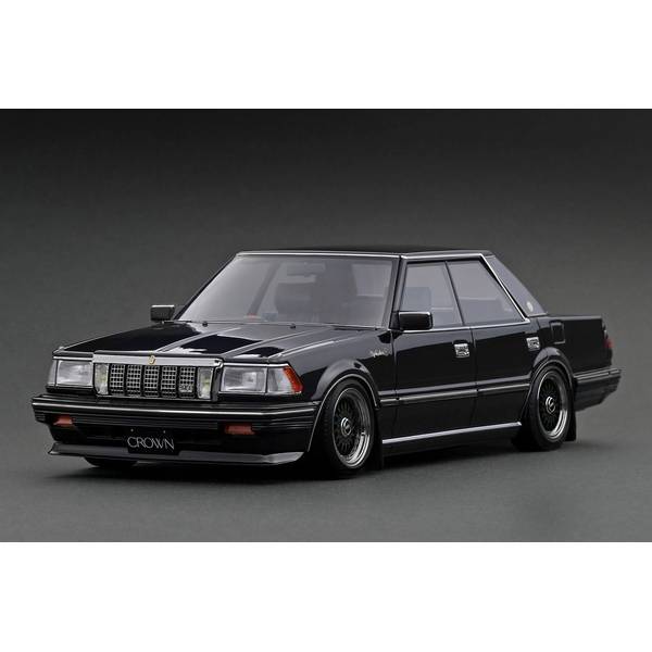 樂天商城 - イグニッションモデル 1/18 トヨタ クラウン 2.8 ロイヤルサルーンG 120 ブラック 完成品ミニカー IG3827