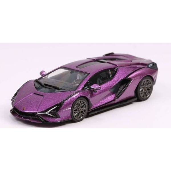 乐天商城 - HUNG HING TOYS 1/64 ランボルギーニ シアン FKP 37 ヴィオラ 30周年 完成品ミニカー HS00106