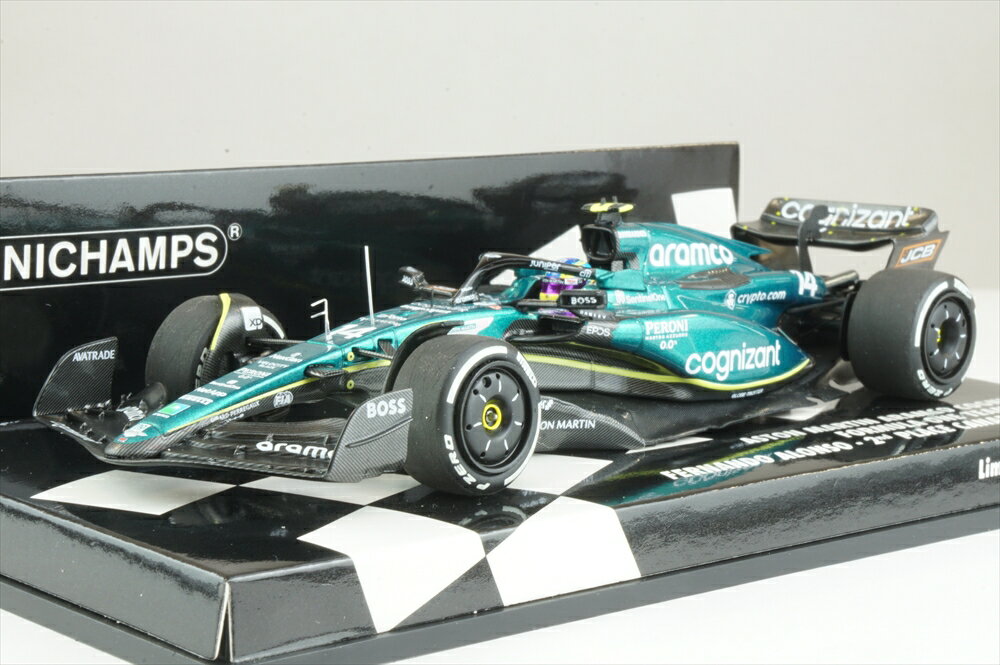 樂天商城 - ミニチャンプス 1/43 アストンマーチン AMR23 No.14 2023 F1 カナダGP 2位 F.アロンソ 完成品ミニカー 417230914