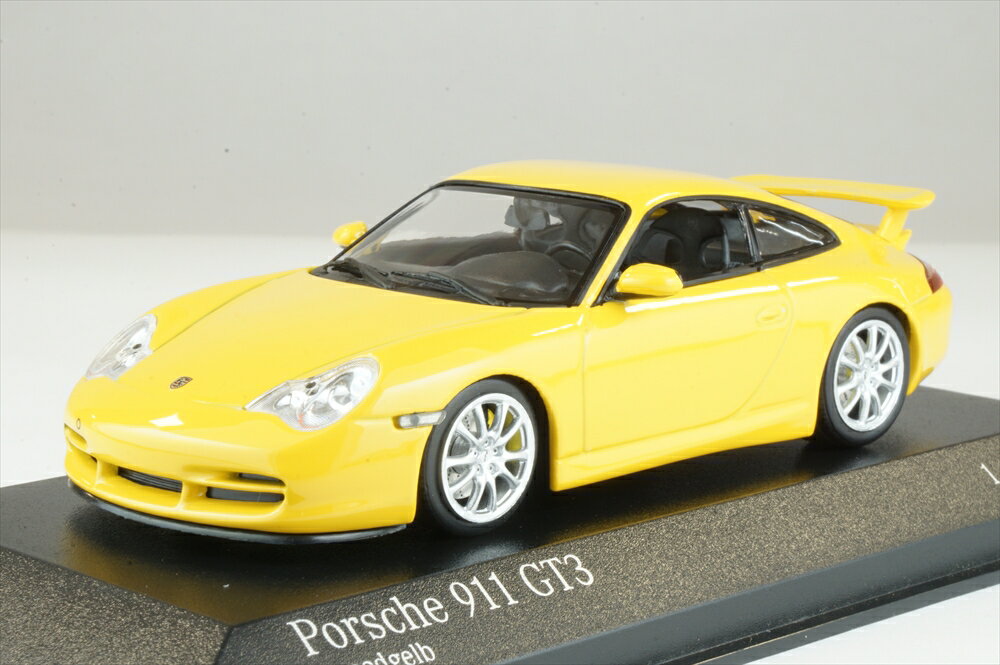 樂天商城 - ミニチャンプス 1/43 ポルシェ 911 GT3 2003 イエロー 完成品ミニカー 400062028