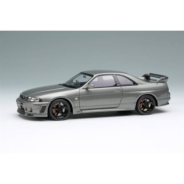 樂天商城 - アイドロン 1/43 ニッサン スカイライン GT-R NISMO BCNR33 CRS Version 2022 ダークメタルグレー 完成品ミニカー EM770