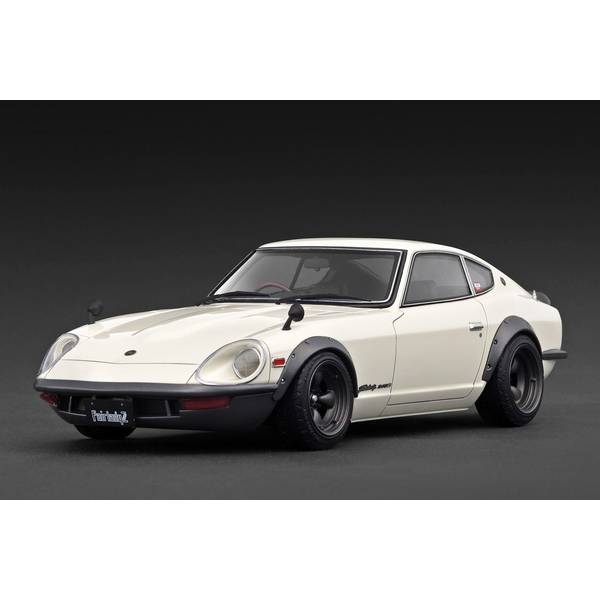 樂天商城 - イグニッションモデル 1/18 ニッサン フェアレディ 240ZG HS30 ホワイト 完成品ミニカー IG3722