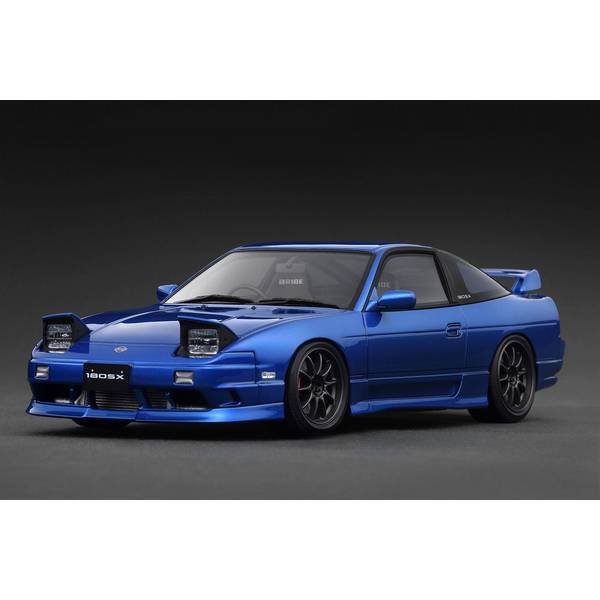 乐天商城 - イグニッションモデル 1/18 ニッサン 180SX TYPE X RPS13 ブルーメタリック 完成品ミニカー IG3766