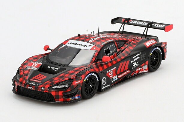 トゥルースケール 1/43 マクラーレン 720S GT3 EVO No.9 Pfaff Motorsport 2024 IMSA シボレー グランプリ ”Plaid” 完成品ミニカー TSM430827