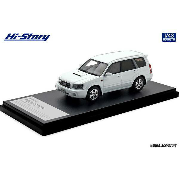 樂天商城 - ハイストーリー 1/43 スバル フォレスター XT 2002 ピュアホワイト 完成品ミニカー HS515WH