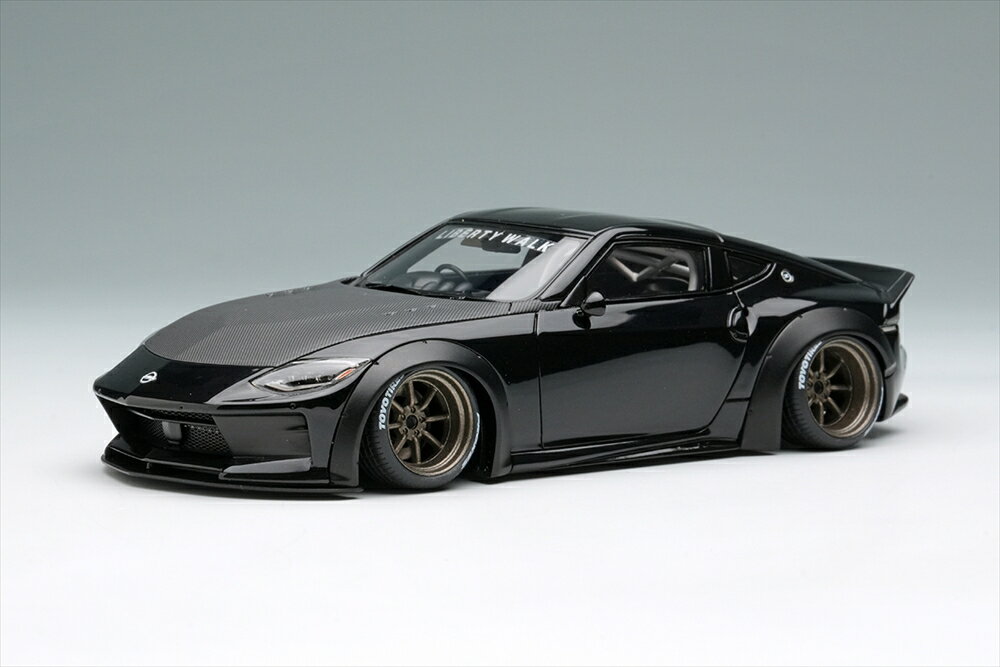 乐天商城 - アイドロン 1/43 ニッサン lb nation フェアレディ Z RZ34 RSワタナベ 8スポークホイール ミッドナイトブラック 完成品ミニカー LB023D