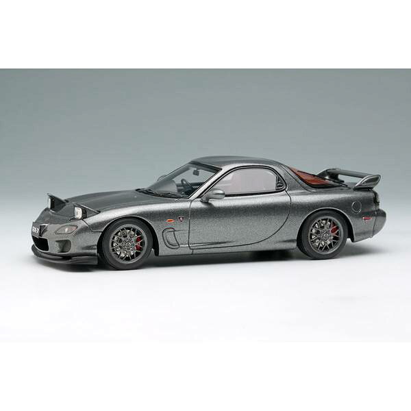 乐天商城 - アイドロン 1/43 マツダ RX-7 FD3S スピリットR タイプA ヘッドランプオープン チタニウムグレーメタリック 完成品ミニカー EM817A