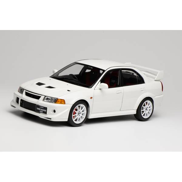 乐天商城 - MOTORHELIX 1/18 ミツビシ ランサーエボリューション VI GSR T.M.E スコーティアホワイト 完成品ミニカー M84305