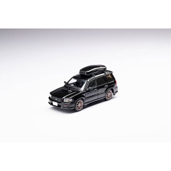 MODEL MODEL 1/64 スバル フォレスター SG9 Sti ブラック 完成品ミニカー MM64-SG9-002