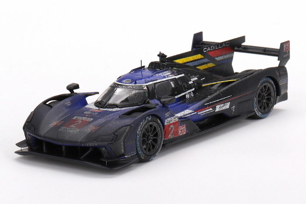乐天商城 - トゥルースケール 1/43 キャデラック Vシリーズ.R No.2 2023 ル・マン24時間 3位 ウェザリング塗装 完成品ミニカー TSM430760