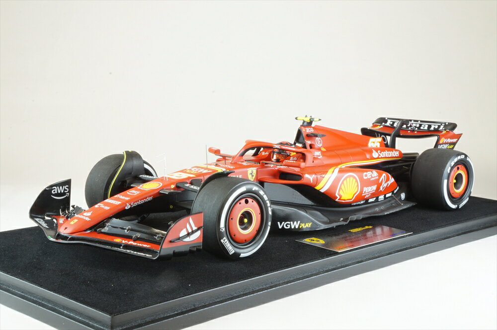 乐天商城 - ルックスマート 1/18 フェラーリ SF-24 No.5 2024 F1 オーストラリアGP ウィナー C.サインツ 完成品ミニカー LS18F1059