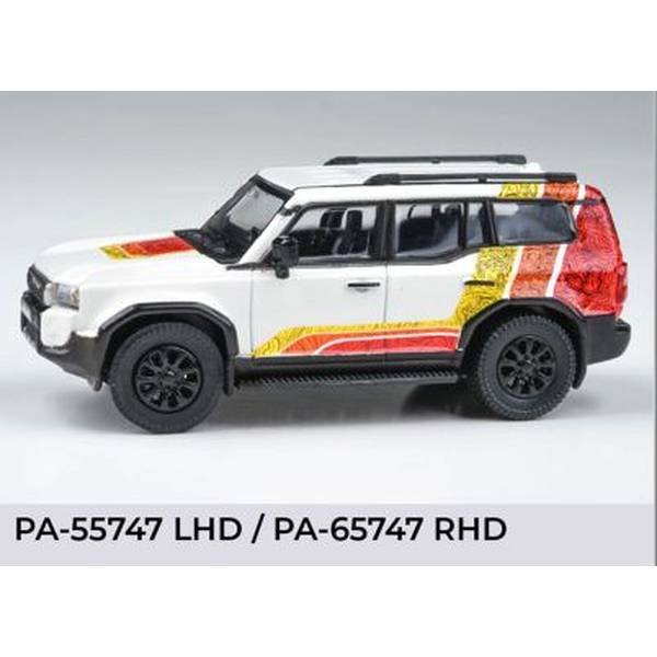 樂天商城 - PARA64 1/64 トヨタ ランドクルーザー 250 プラド TRDカラー 2025 右ハンドル仕様 完成品ミニカー PA65747