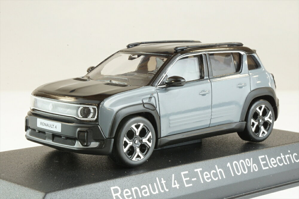 乐天商城 - ノレブ 1/43 ルノー 4 E-Tech Electric 2025 テラアーバングレー 完成品ミニカー 510061