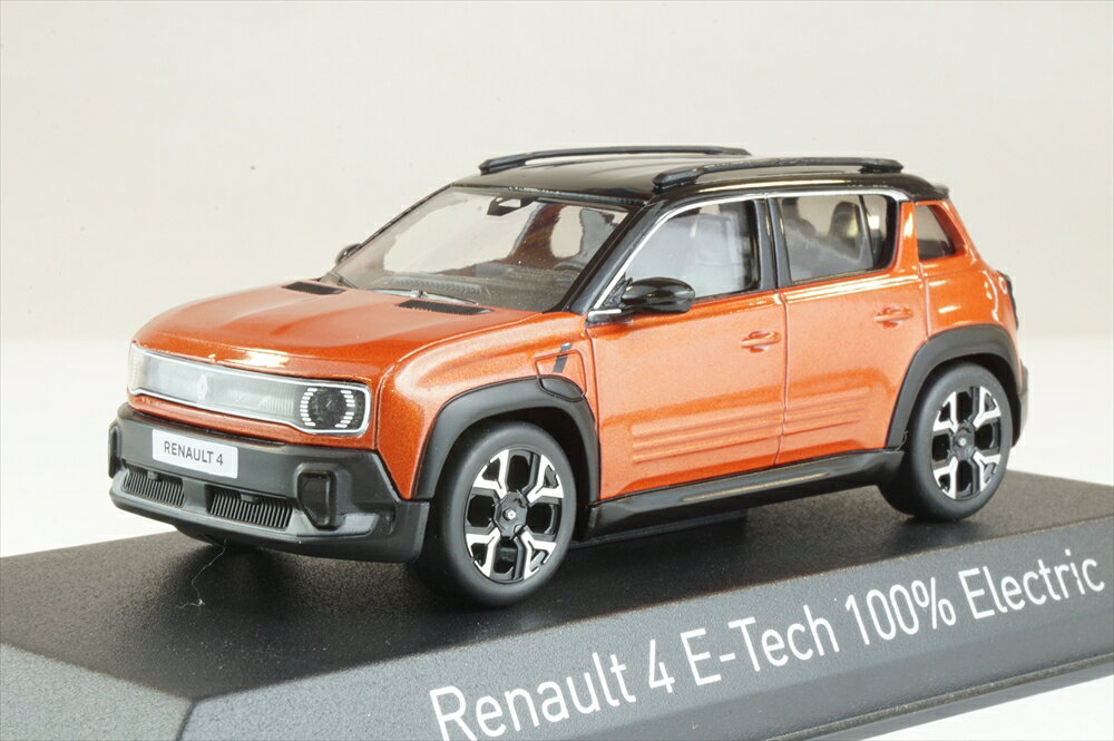 乐天商城 - ノレブ 1/43 ルノー 4 E-Tech Electric 2025 テラコッタブラウン 完成品ミニカー 510064