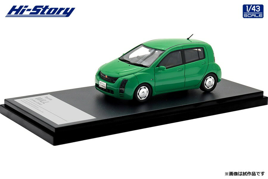 乐天商城 - ハイストーリー 1/43 トヨタ WiLL サイファ 2002 MIDORI 完成品ミニカー HS481GR