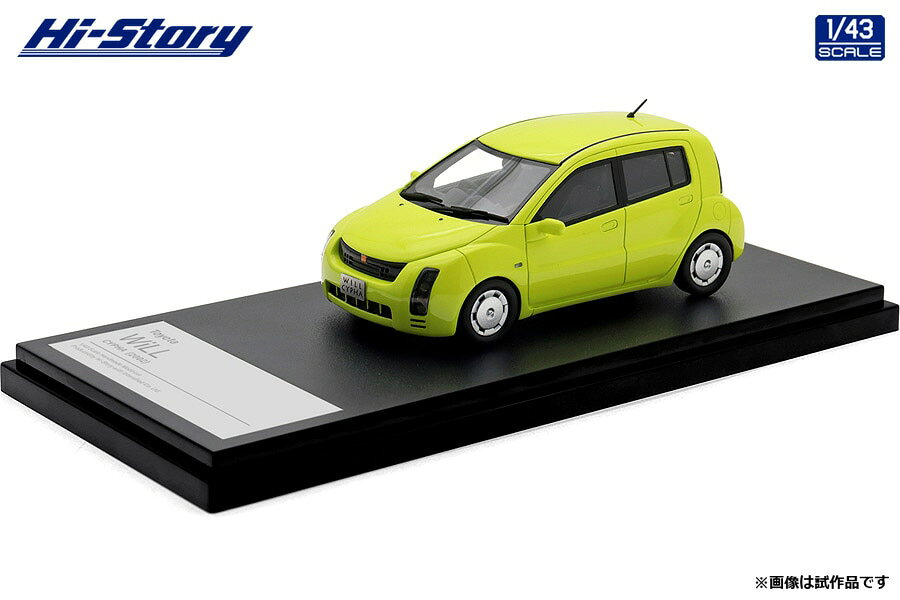 乐天商城 - ハイストーリー 1/43 トヨタ WiLL サイファ 2002 KI 完成品ミニカー HS481YE