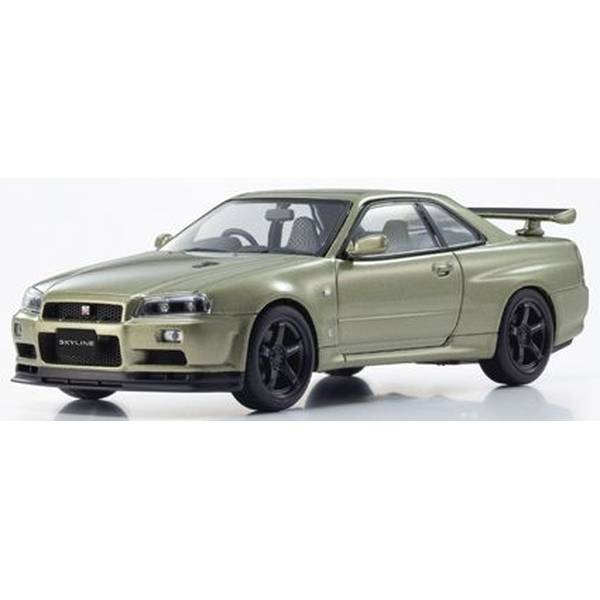 乐天商城 - 京商 1/43 ニッサン スカイライン R34 GT-R VスペックIINur ミレニアムジェイド 完成品ミニカー KS03936MJ