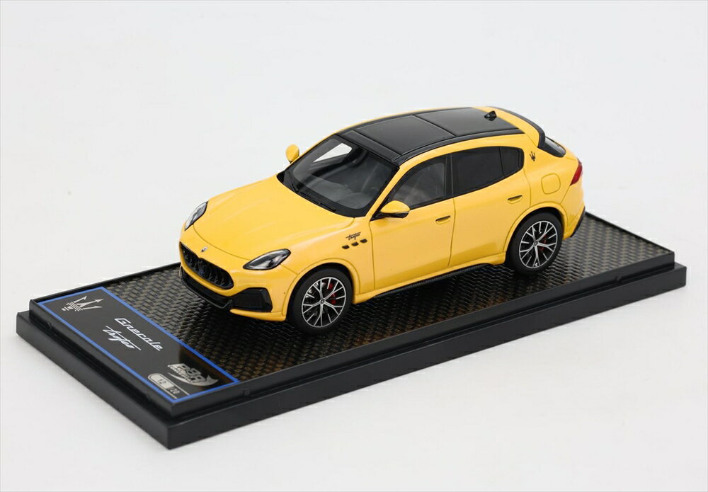 乐天商城 - BBR 1/43 マセラティ グレカーレ トロフェオ 2022 コルセイエロー 完成品ミニカー BBRC288A