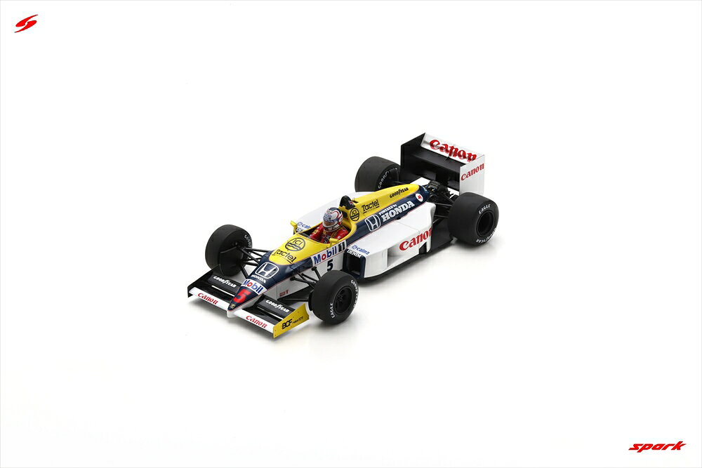 スパーク 1/43 ウィリアムズホンダ FW11B パトレーゼ 1987豪州GP スパーク 1/43 ウィリアムズ FW11B ハンガリーGP 1987 Winner N.ピケ S7483