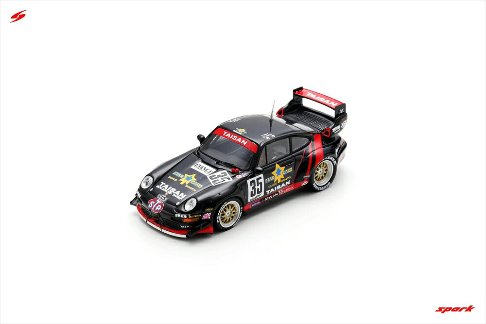 樂天商城 - スパーク 1/43 ポルシェ 993 GT2 No.35 タイサン スターカード 1995 GT1 JGTC A.レイド/近藤真彦 完成品ミニカー SJ154