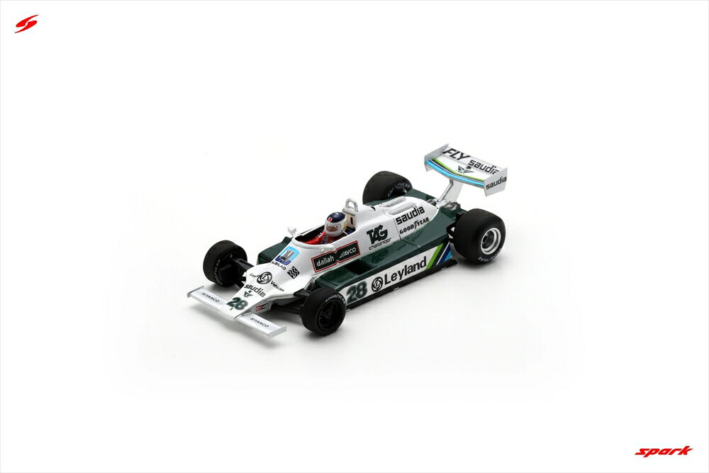 乐天商城 - スパーク 1/43 ウィリアムズ FW07B No.28 1980 F1 モナコGP ウィナー C.ロイテマン 完成品ミニカー S6993