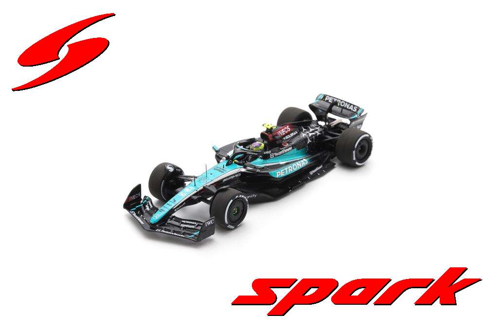 スパーク 1/43 メルセデスAMG F1 W15 Eパフォーマンス No.44 2024 F1 シンガポールGP 6位 L.ハミルトン 完成品ミニカー S9570