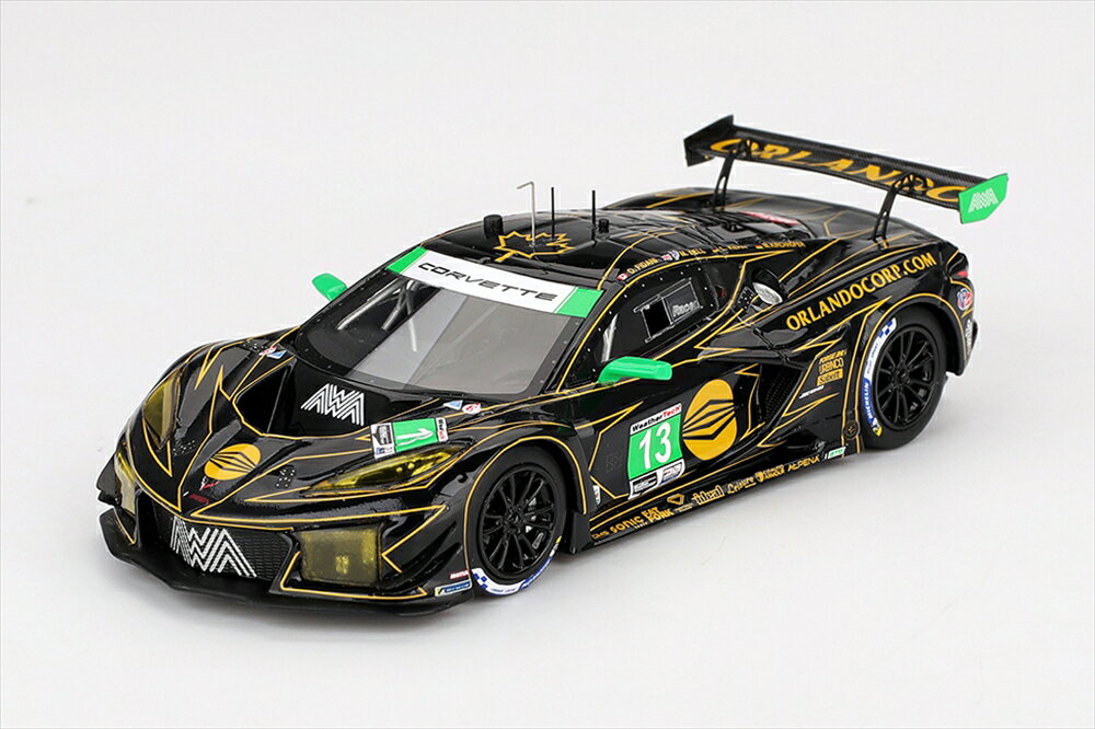 乐天商城 - トゥルースケール 1/43 シボレー コルベット Z06 GT3.R No.13 2025 IMSA デイトナ24時間 ウィナー M.Bell/and more 完成品ミニカー TSM430895