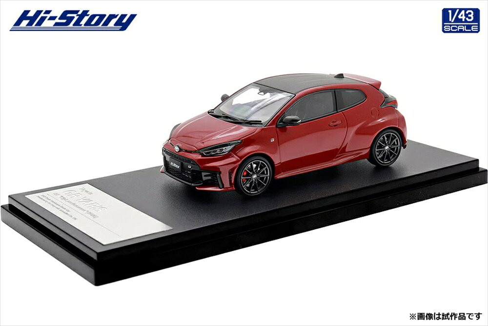 樂天商城 - ハイストーリー 1/43 トヨタ GR ヤリス RZ ハイパフォーマンス 2025 エモーショナルレッドII 完成品ミニカー HS574RE