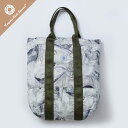Post O'Alls #1960 POS-TOTE : cotton nautical print bag-056 'Dead Stock'(4)