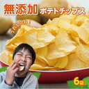 【無添加 ポテチ】 揚げたて! 6個 ラベルレス 化学調味料フリー 国産 うすしお 減塩 グルテンフリー こだわり クラフト 安心製法 自然派 ラベルレス 送料...