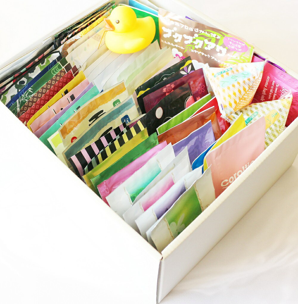 お歳暮 ギフト 入浴剤 70個セット バスソルト Potch7 癒しの 入浴剤セット70 3
