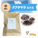 【中煎り・グアテマラ ミナスSHB】送料無料 浅め スペシャルティコーヒー 焙煎したて コーヒー豆 珈琲豆 200g 注文後自家焙煎 ウオッシュド